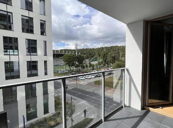 Bruno I Bianca W Symphony Modern Tower 2 I 3 Pietro 公寓式酒店 格丁尼亚